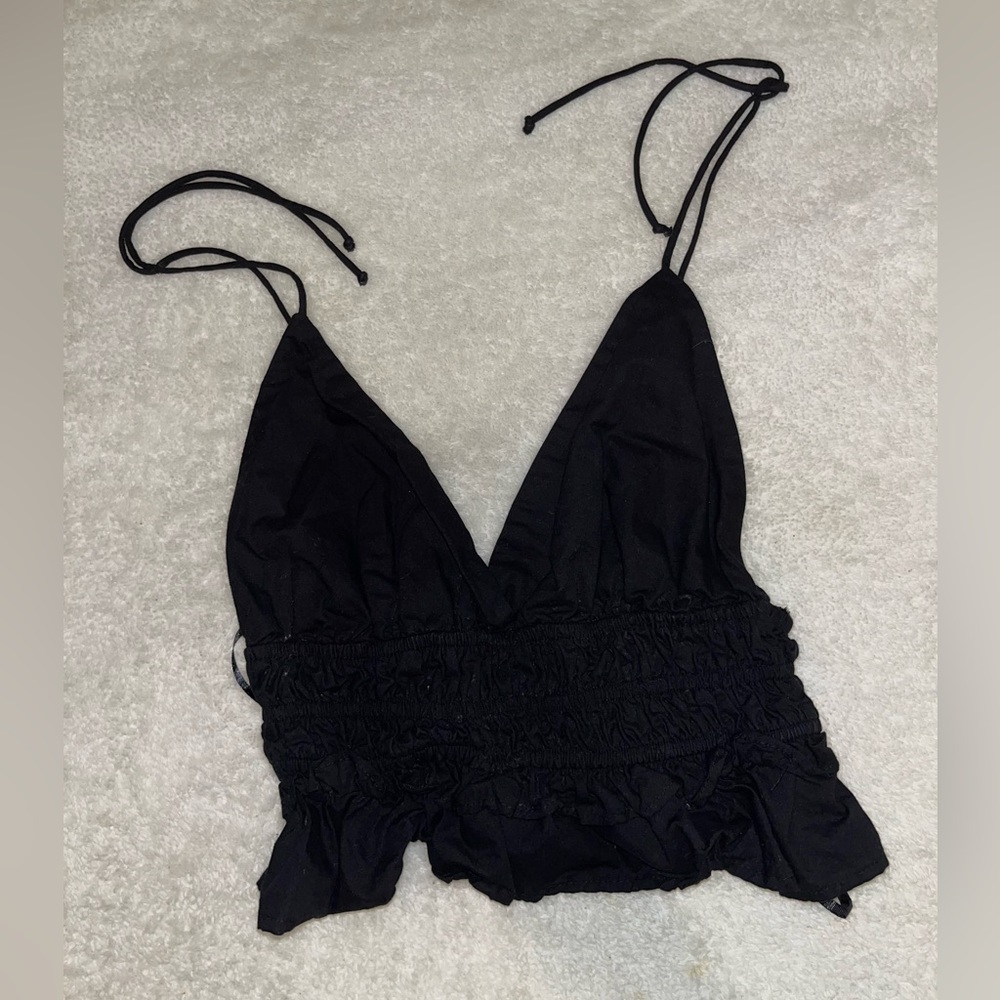 Backless Crop Top